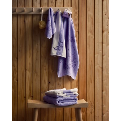 Полотенце для рук Moomin Фрекен Снорк purple 30х50 см