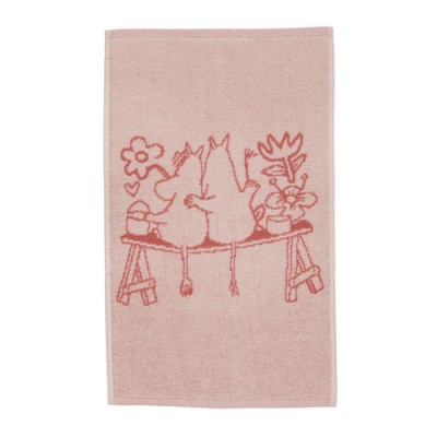 Полотенце для рук Moomin Любовь pink 30х50 см