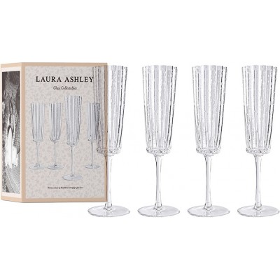 Набор бокалов для шампанского LAURA ASHLEY Clear 210 мл 4 шт