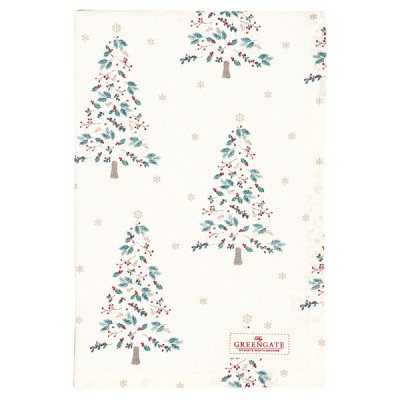 Скатерть Lucie xmas white 150x150 см