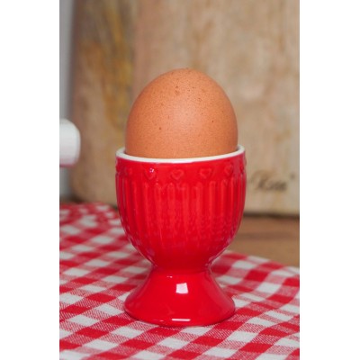 Подставка для яйца Love red