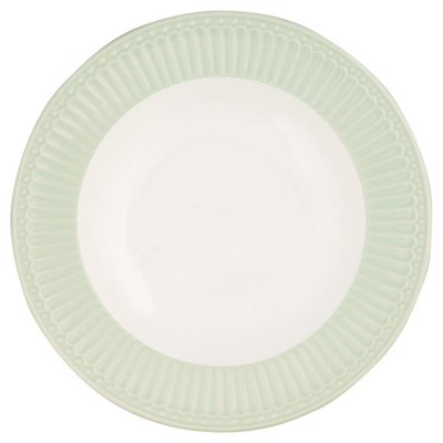 Глубокая тарелка Alice pale green 21,5 см
